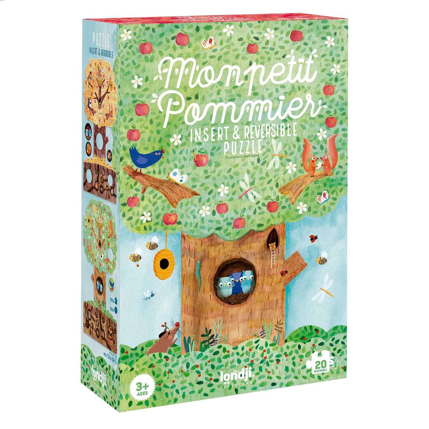 Londji Reversible Puzzle - Mon Petit Pommier