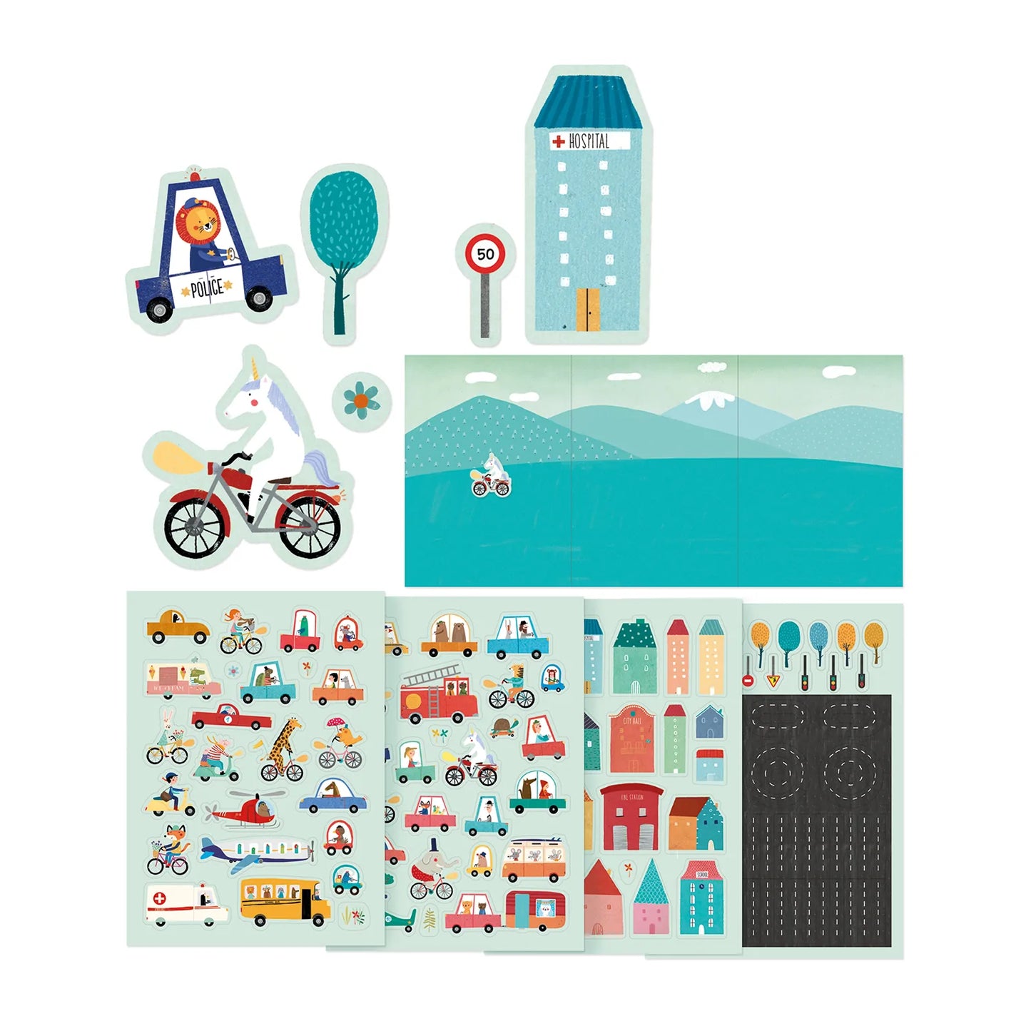 Londji Sticker Activity Set - City