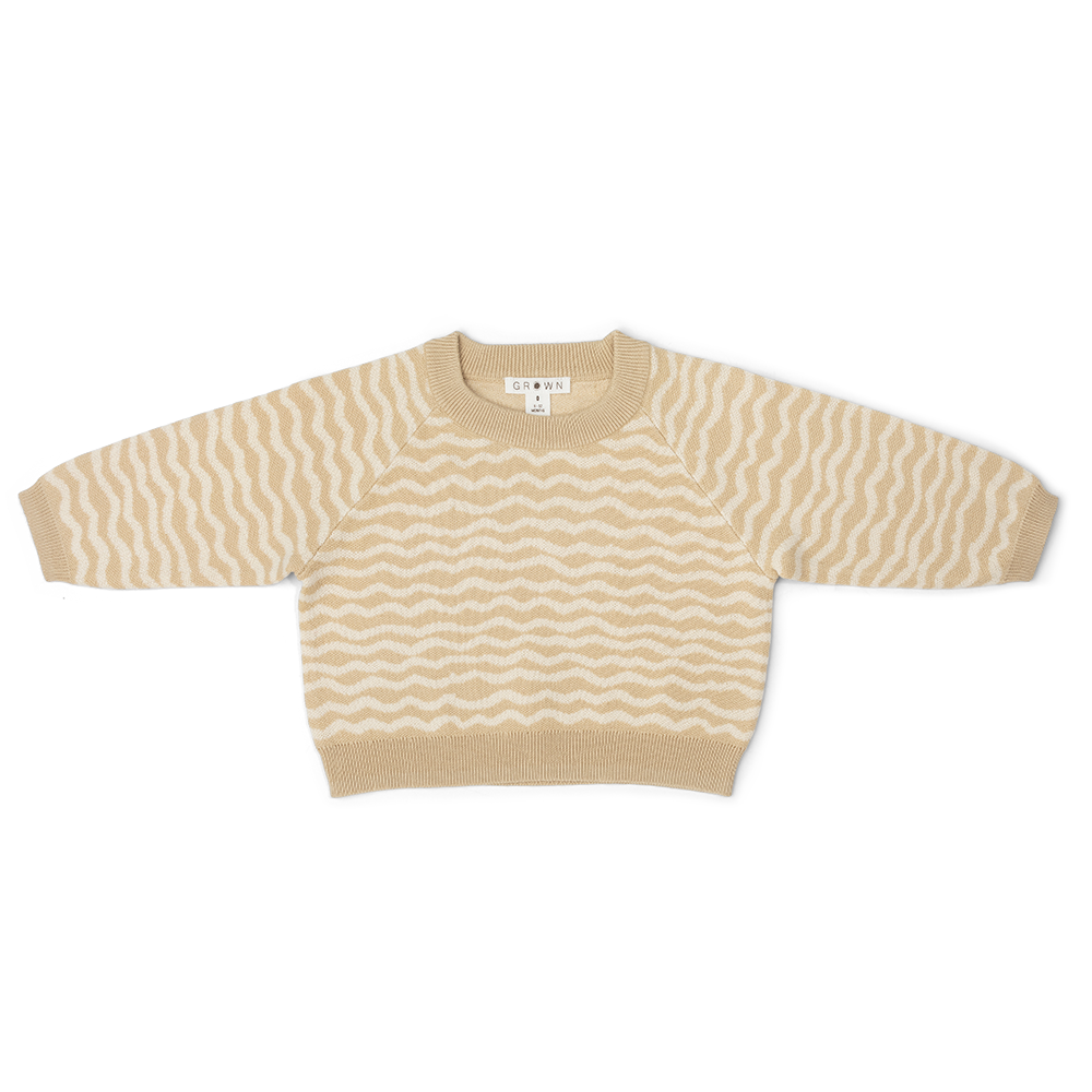 Grown Organic Raglan Pull Over - River