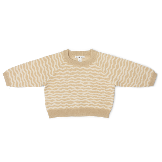 Grown Organic Raglan Pull Over - River