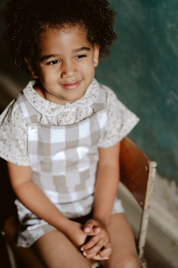 Pippa Blouse - Cinder Floral - Little Cotton Clothes