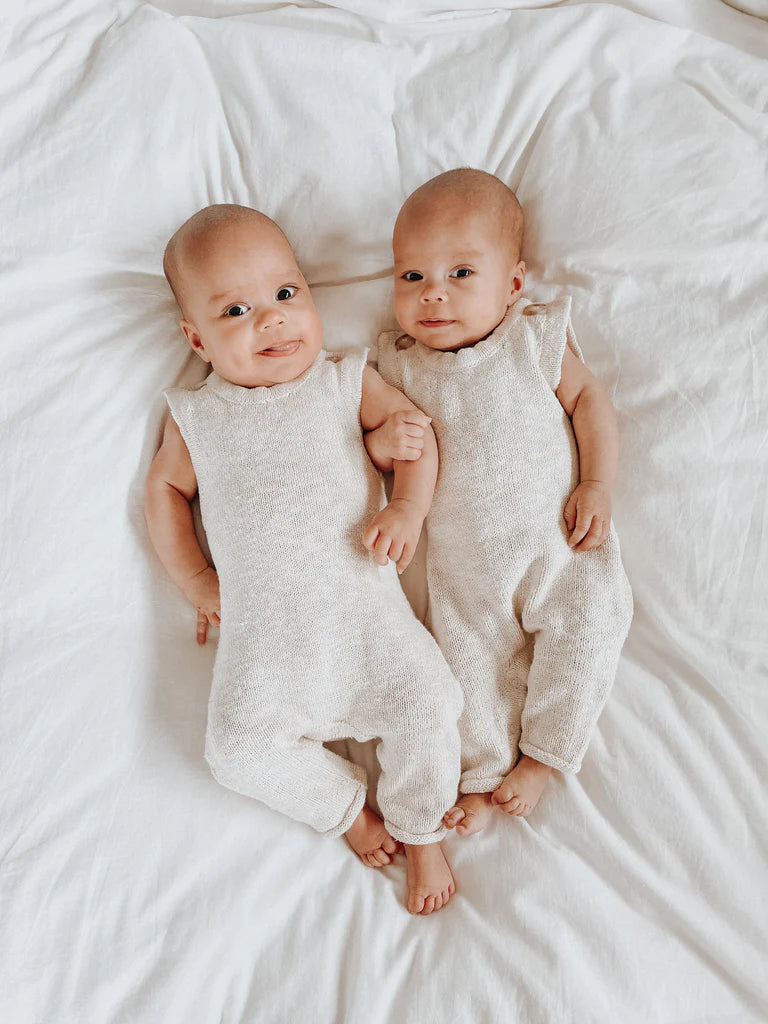 Ziggy Lou Jumpsuit - Honey (Textured)