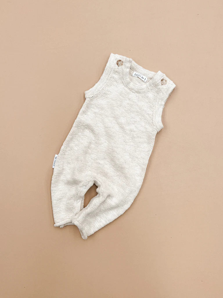Ziggy Lou Jumpsuit - Honey (Textured)