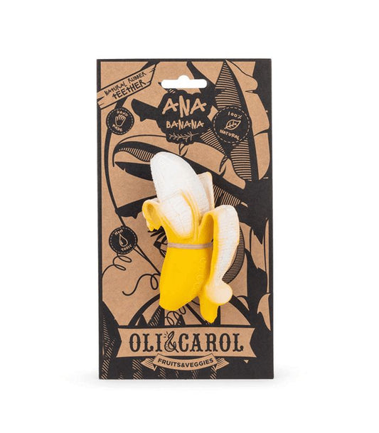 Oli & Carol Ana Banana Teething  Toy