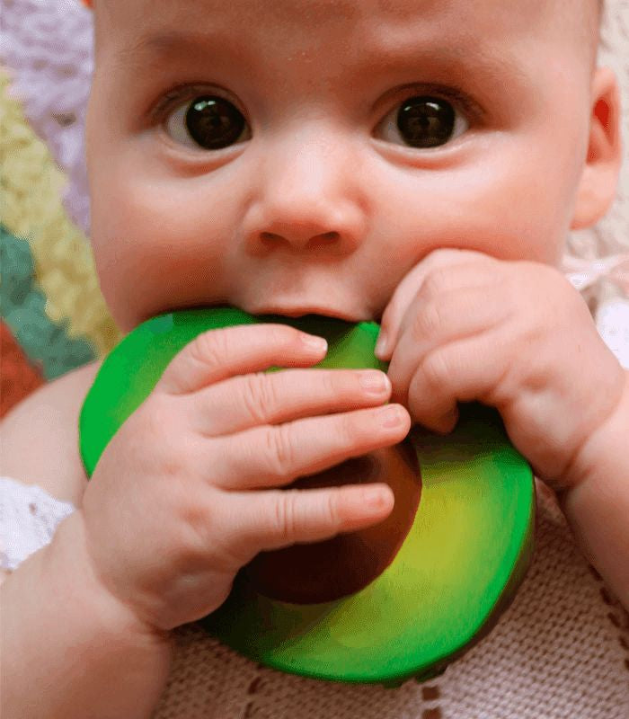 Oli & Carol Arnold The Avocado Teething Toy
