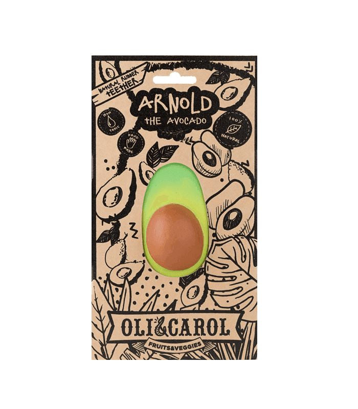 Oli & Carol Arnold The Avocado Teething Toy