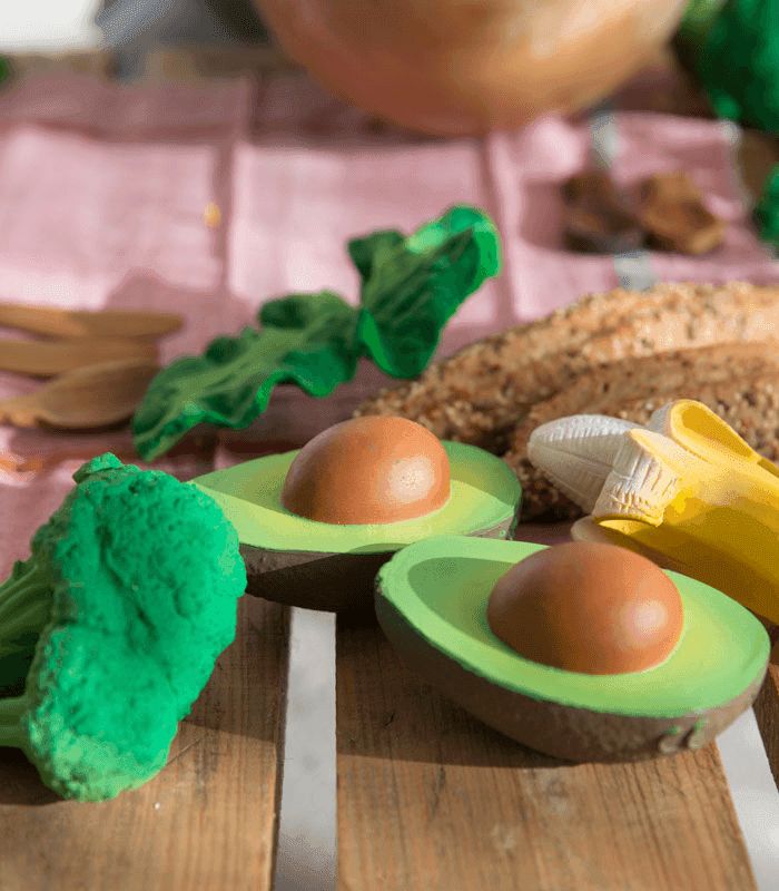 Oli & Carol Arnold The Avocado Teething Toy