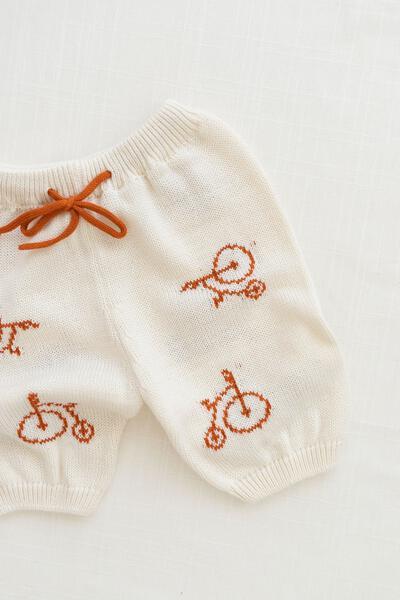 Fin & Vince Zion Knit Shortie - Bikes