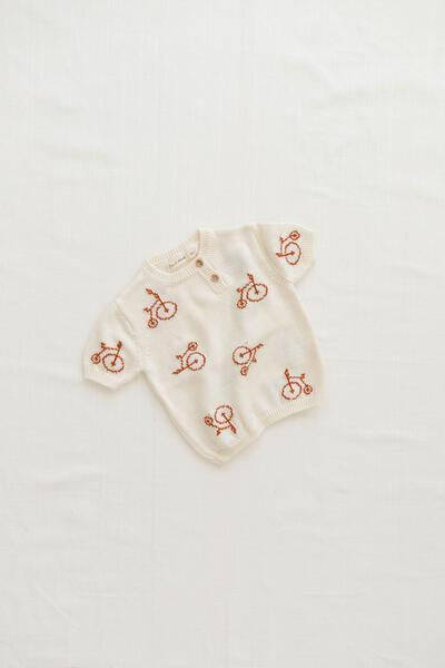 Fin & Vince Zion Knit Top - Bikes
