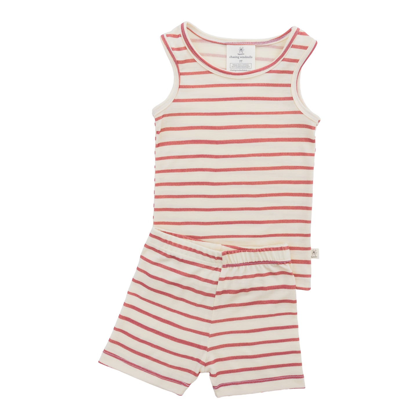 Chasing Windmills Short Johns (rosebud stripe)