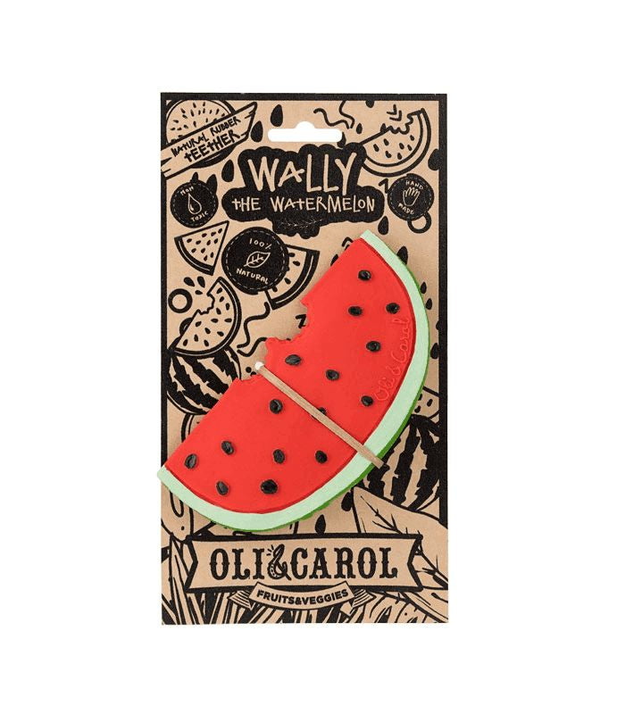 Oli & Carol Wally The Watermelon Teething Toy