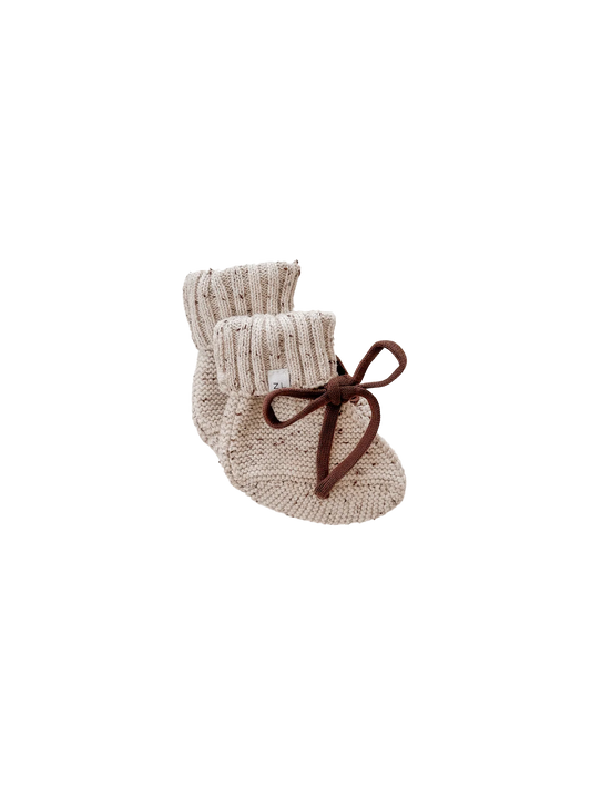 Ziggy Lou Booties - Cocoa Fleck