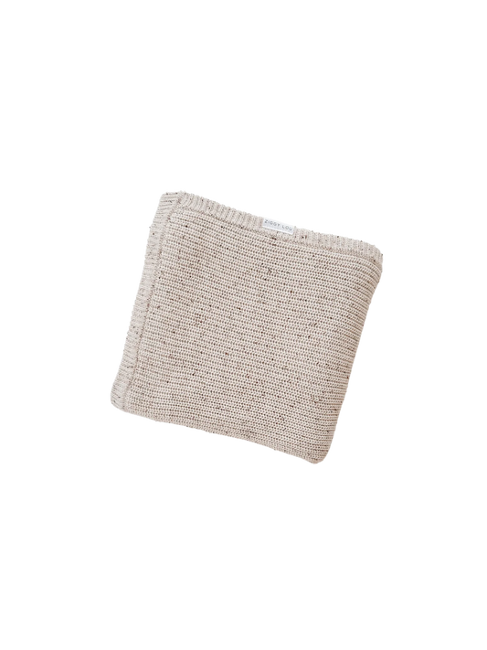 Ziggy Lou Blanket - Cocoa Fleck