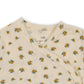 Konges Sløjd Basic Newborn Body Gots - Peonia Limone