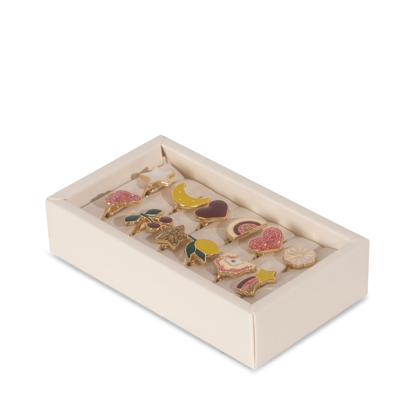 Konges Sløjd 12 Pack Ring Set - Multi Color