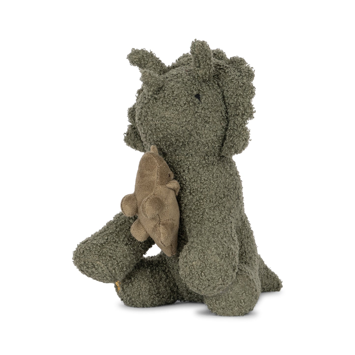 Konges Sløjd teddy triceratops musical activity toy - laurel oak
