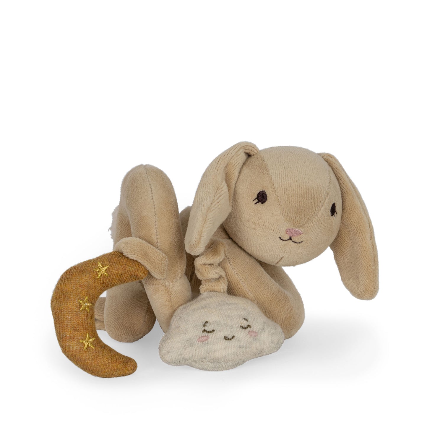 Konges Sløjd bunny activity spiral - beige