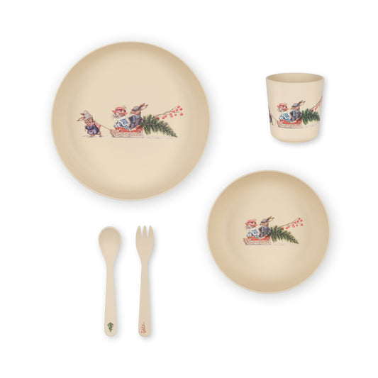 Konges Sløjd PLA Dinner Set - Merry Christmas