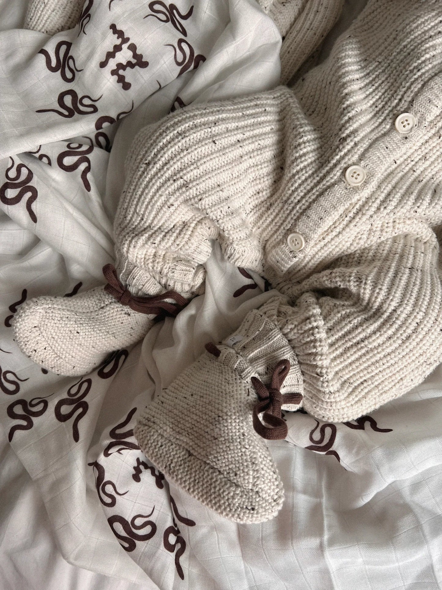 Ziggy Lou Booties - Cocoa Fleck