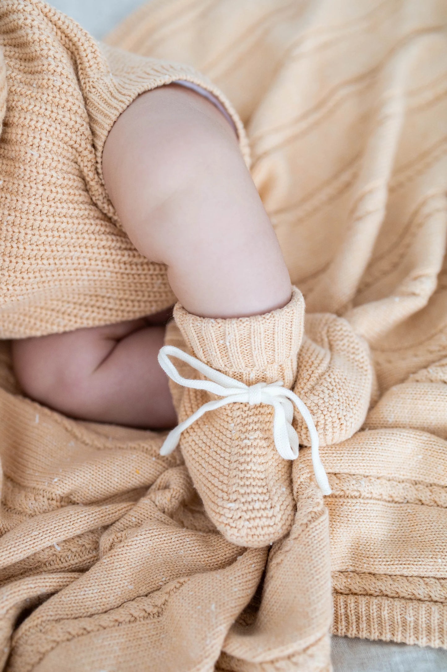 Ziggy Lou Booties - Sand Fleck/Milk
