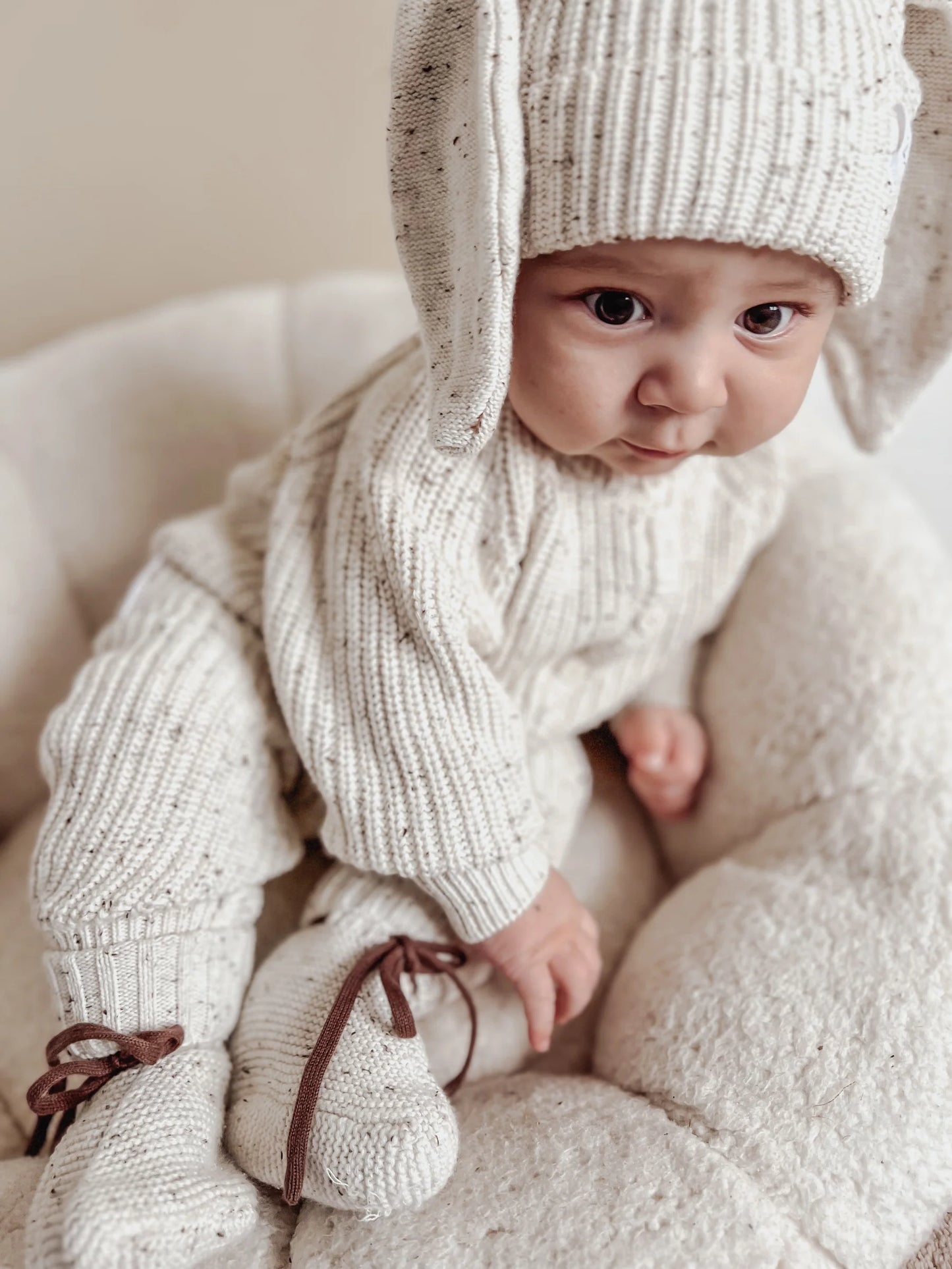 Ziggy Lou Booties - Cocoa Fleck