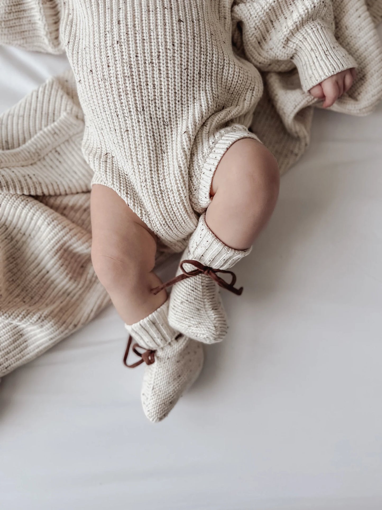 Ziggy Lou Booties - Cocoa Fleck