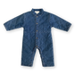 Grown Quilted Hemp Denim Boiler Suit - Denim