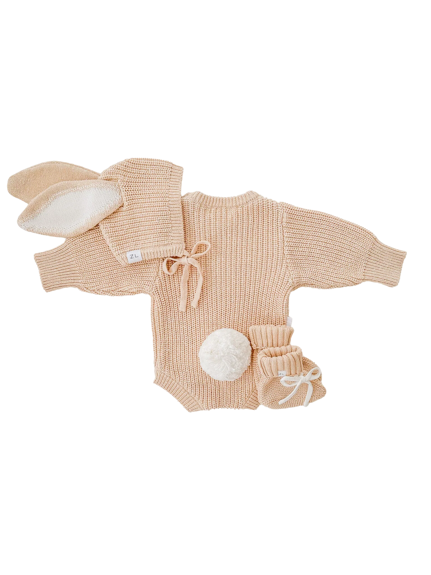Ziggy Lou Booties - Sand Fleck/Milk