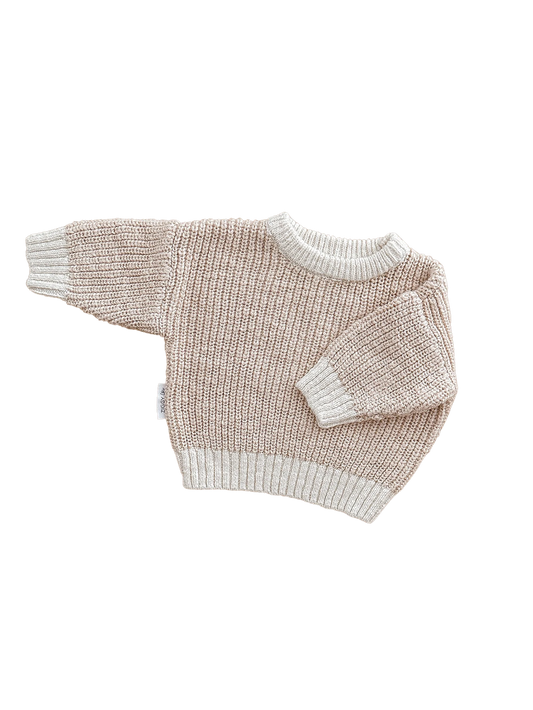 Ziggy Lou Jumper - Two tone Petal