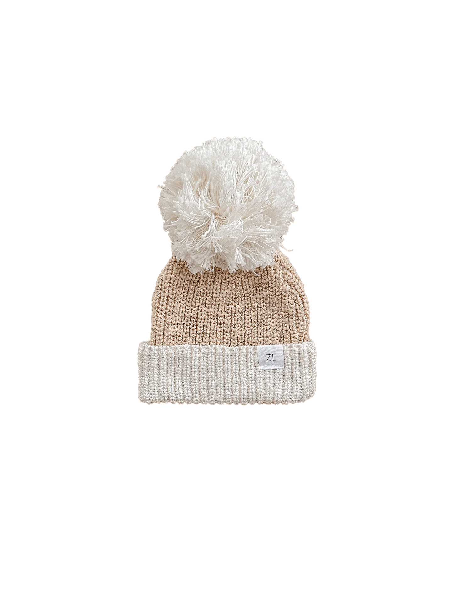 Ziggy Lou Beanie - Two tone wheat