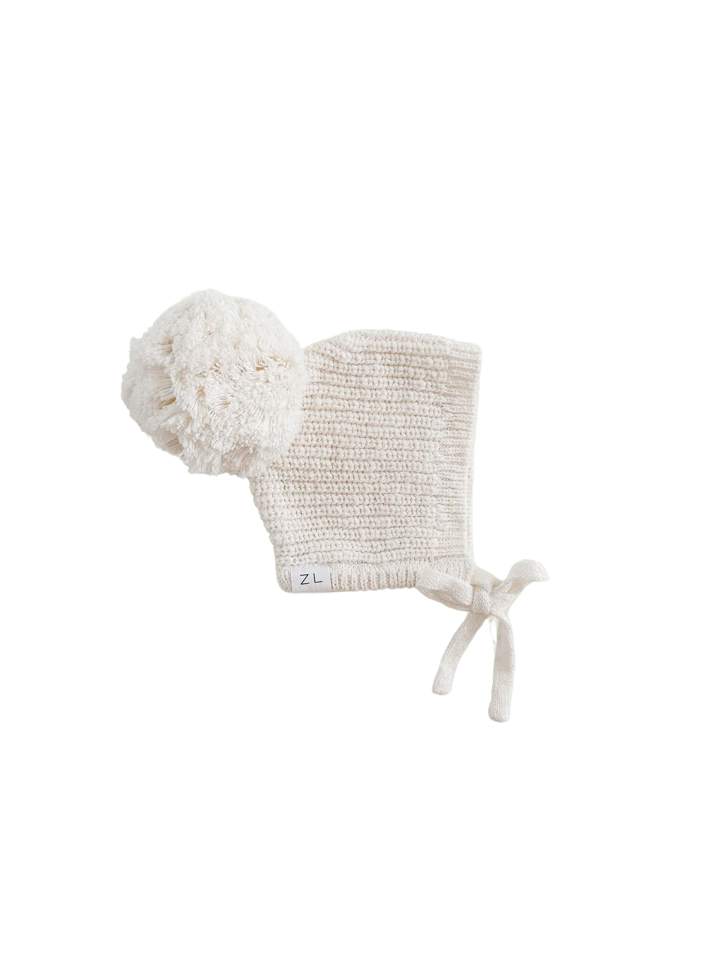 Ziggy Lou Bonnet - Coconut (Pom Pom)