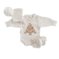 Ziggy Lou Booties - Coconut (Frill)