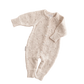 Ziggy Lou Classic Knit Romper - Petal