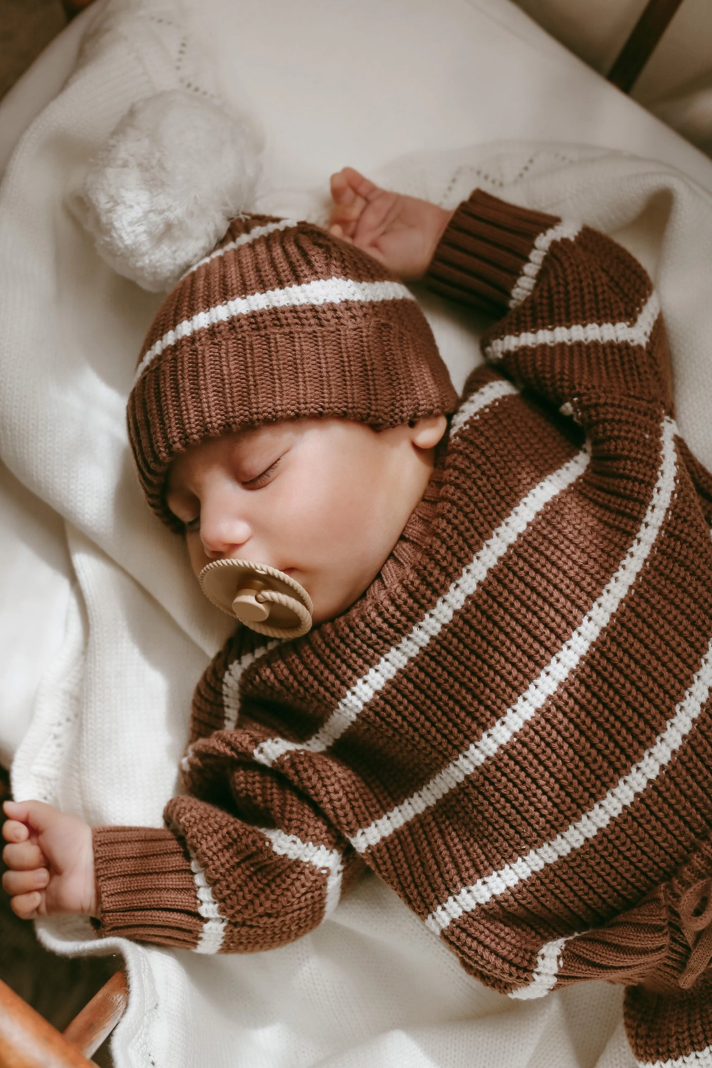 Ziggy Lou Jumper - Chocolate Stripe