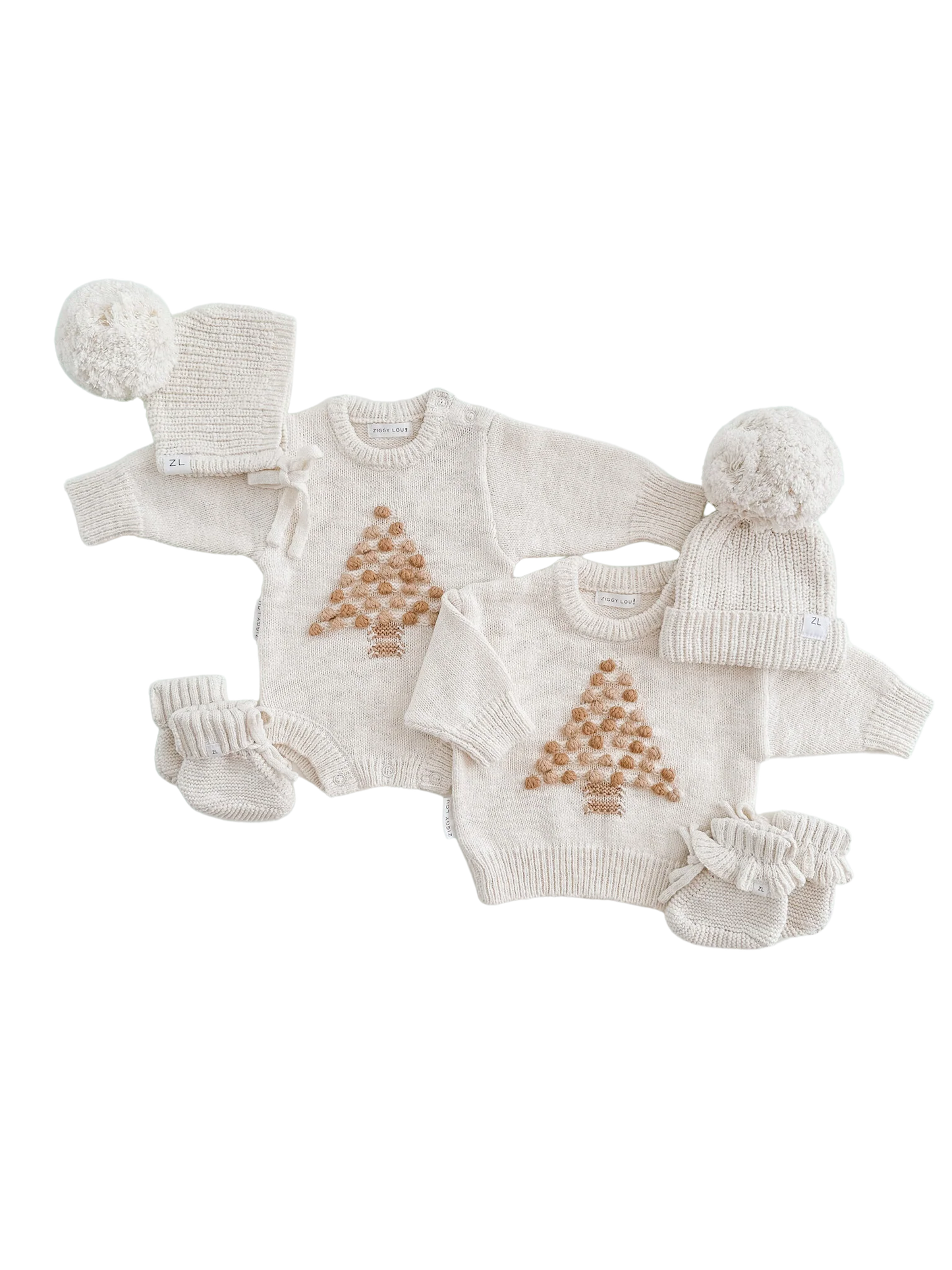 Ziggy Lou Booties - Coconut (Frill)