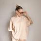 Ziggy Lou Signature Tee - Sand Fleck (Women's)