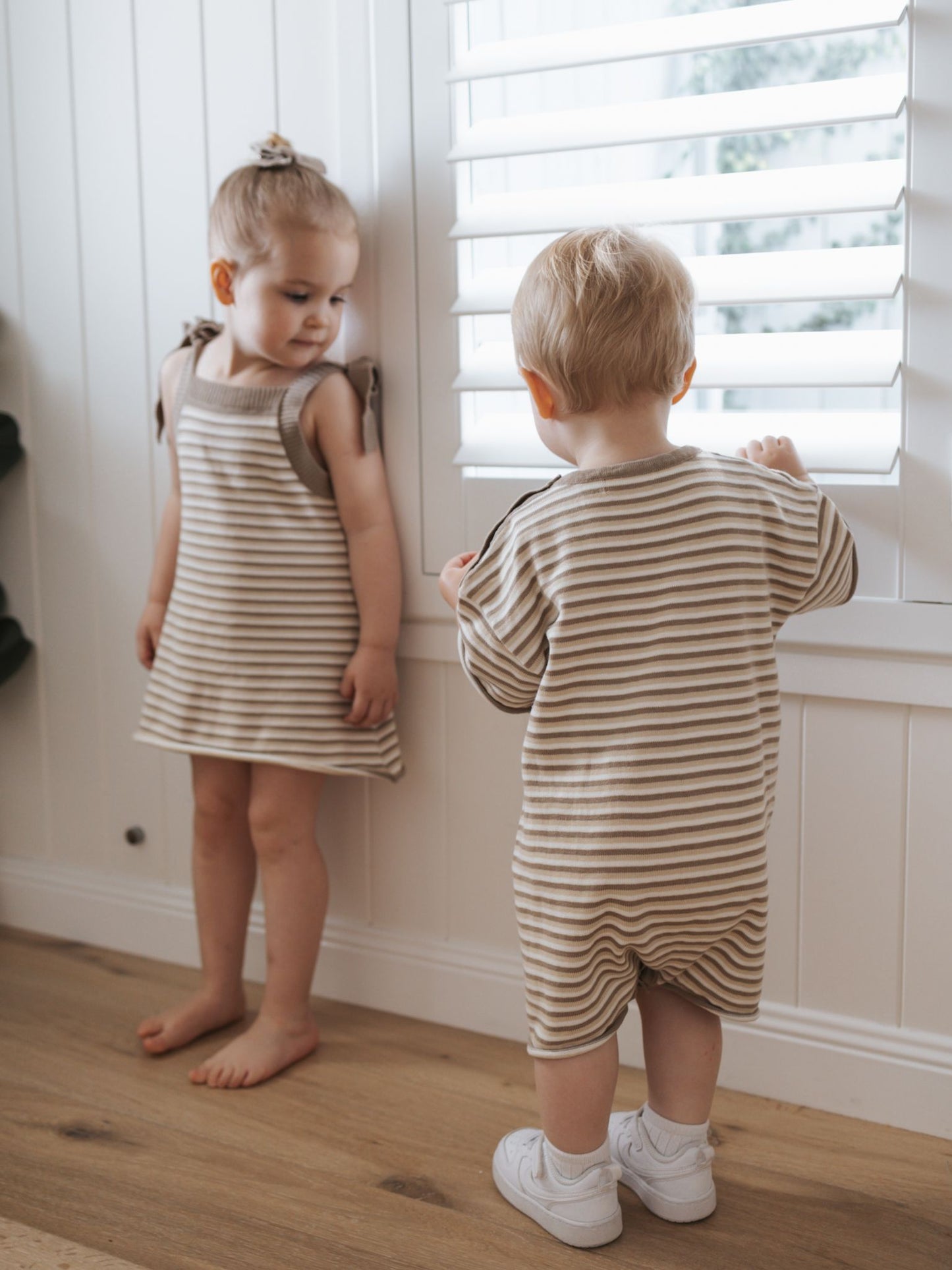 Ziggy Lou Playsuit - Cappuccino