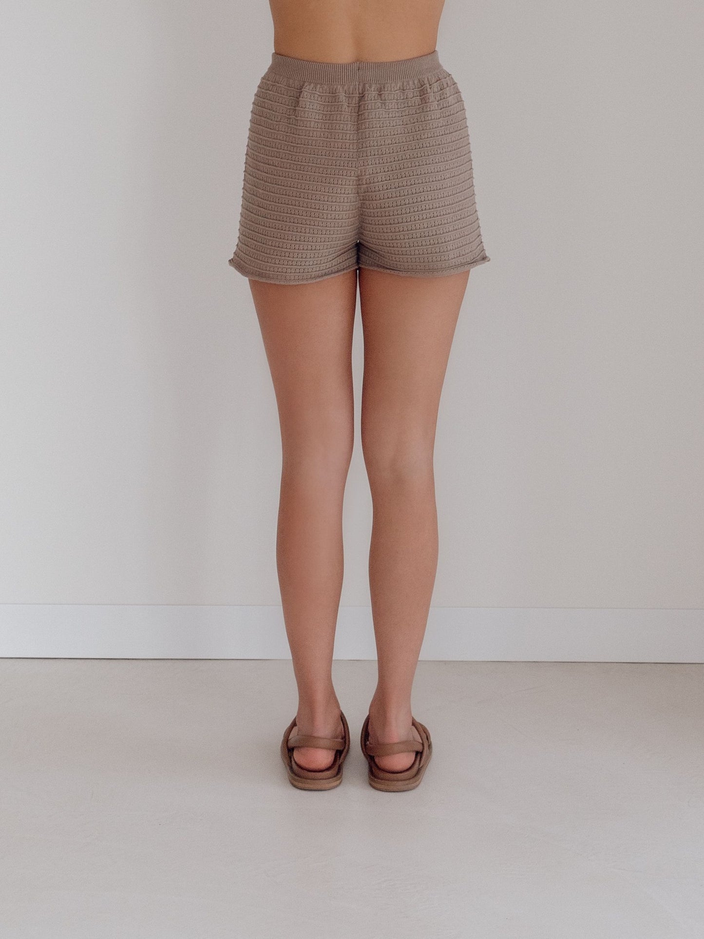 Ziggy Lou Knit Shorts - Milo - Women's