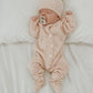 Ziggy Lou Classic Knit Romper - Petal