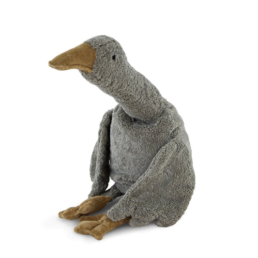 SENGER Cuddly Animal - Goose Large Grey Vegan w removable Heat/Cool Pack