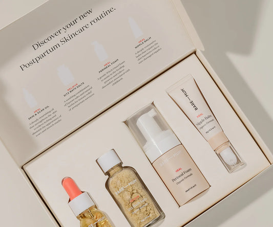 Bare Mum Postpartum Skincare Discovery Set Organic Formulas