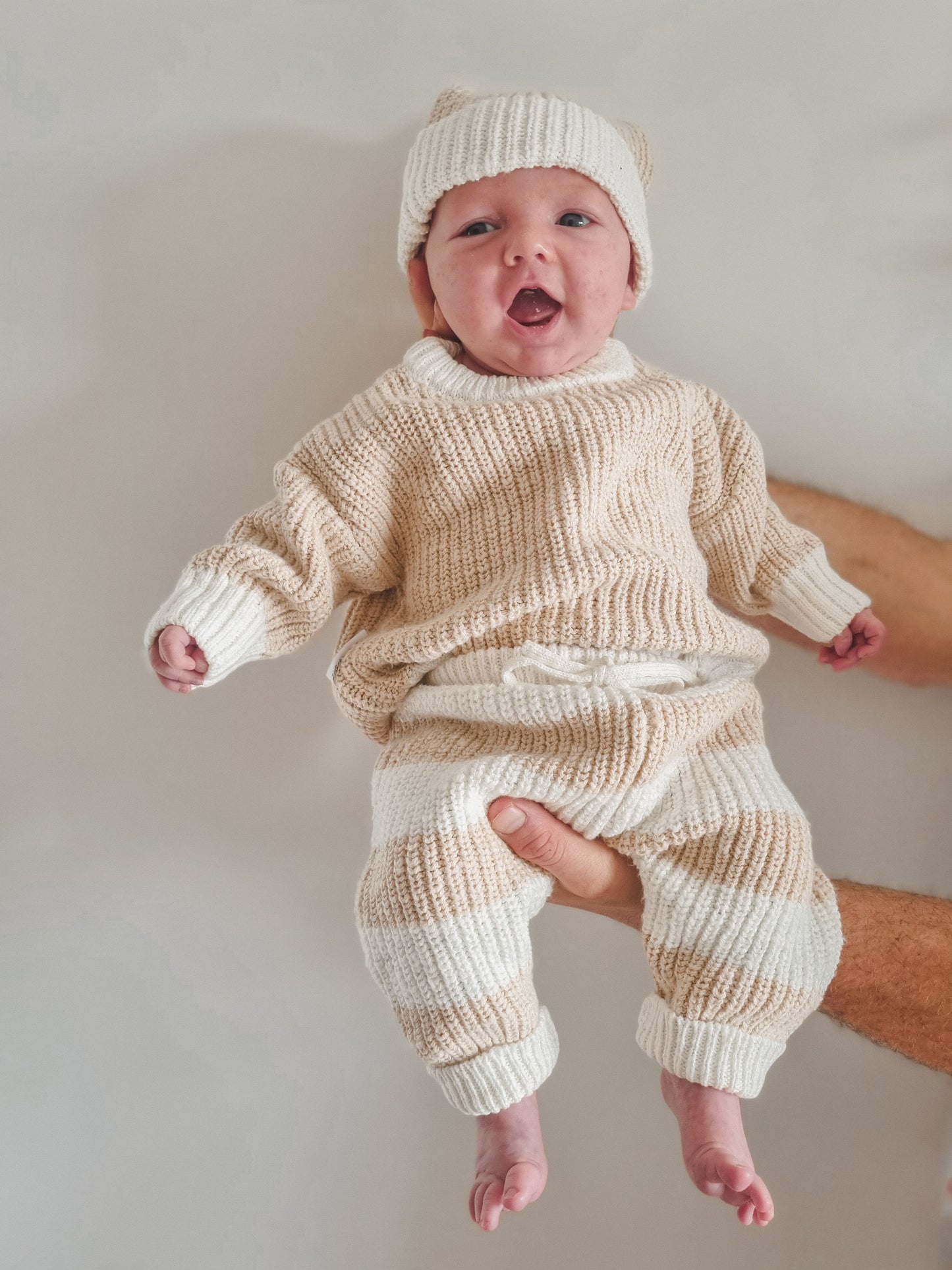 Ziggy Lou Jumper - Two tone wheat
