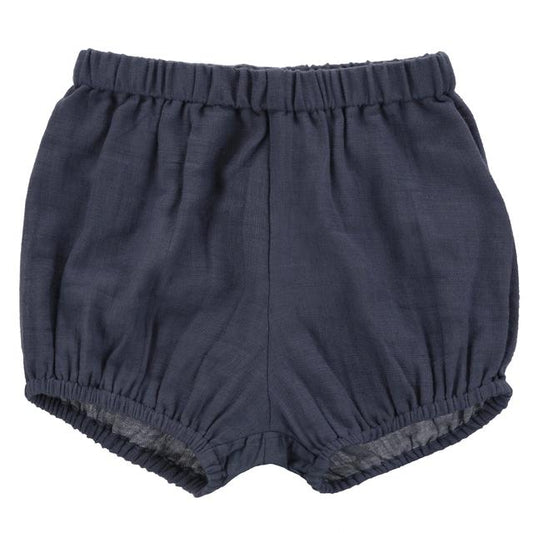 Poppy Bloomers - Ink Blue Muslin - Little Cotton Clothes