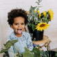 When I Grow Up - LS Romper - Powder