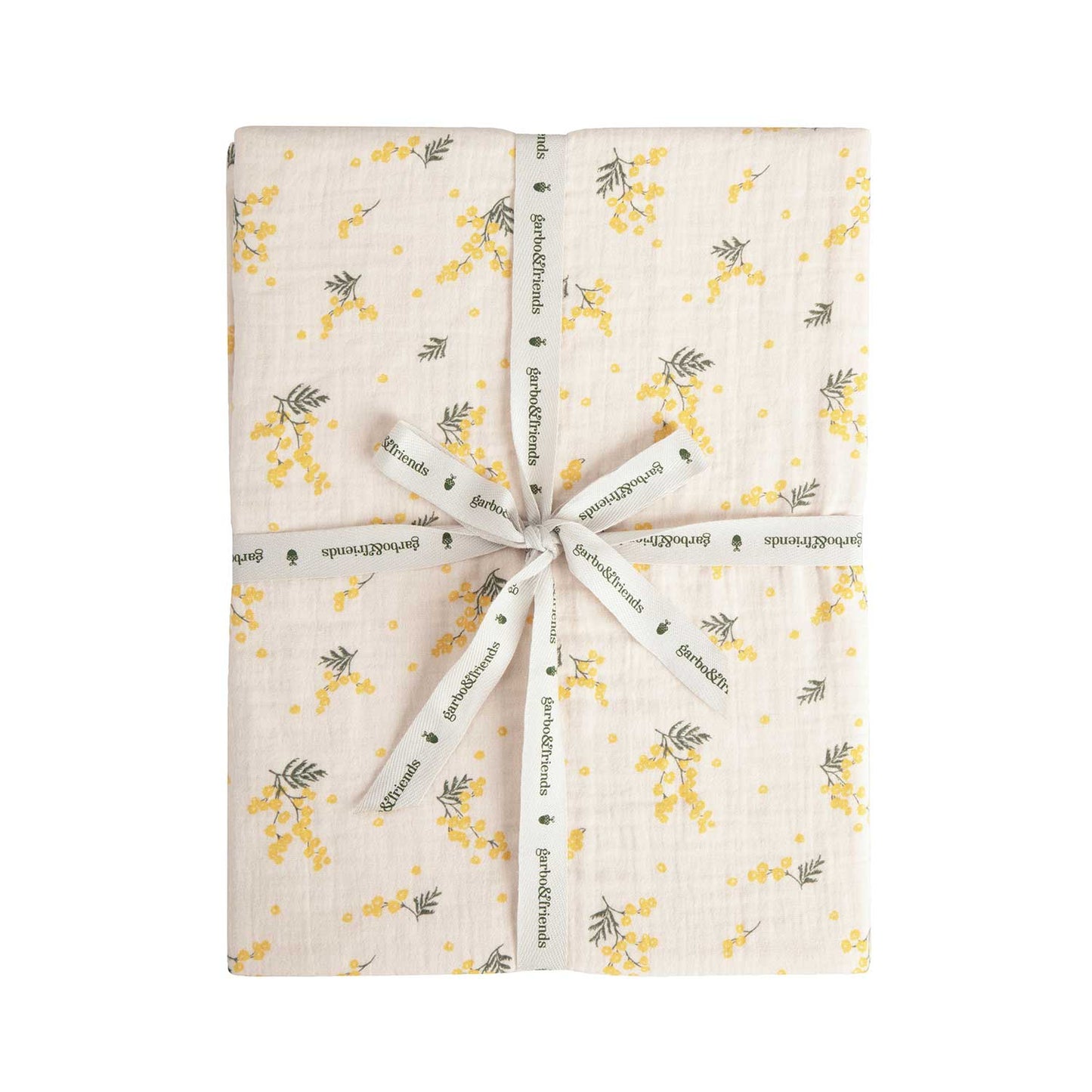 Garbo&Friends Mimosa Muslin Cot Fitted Sheet