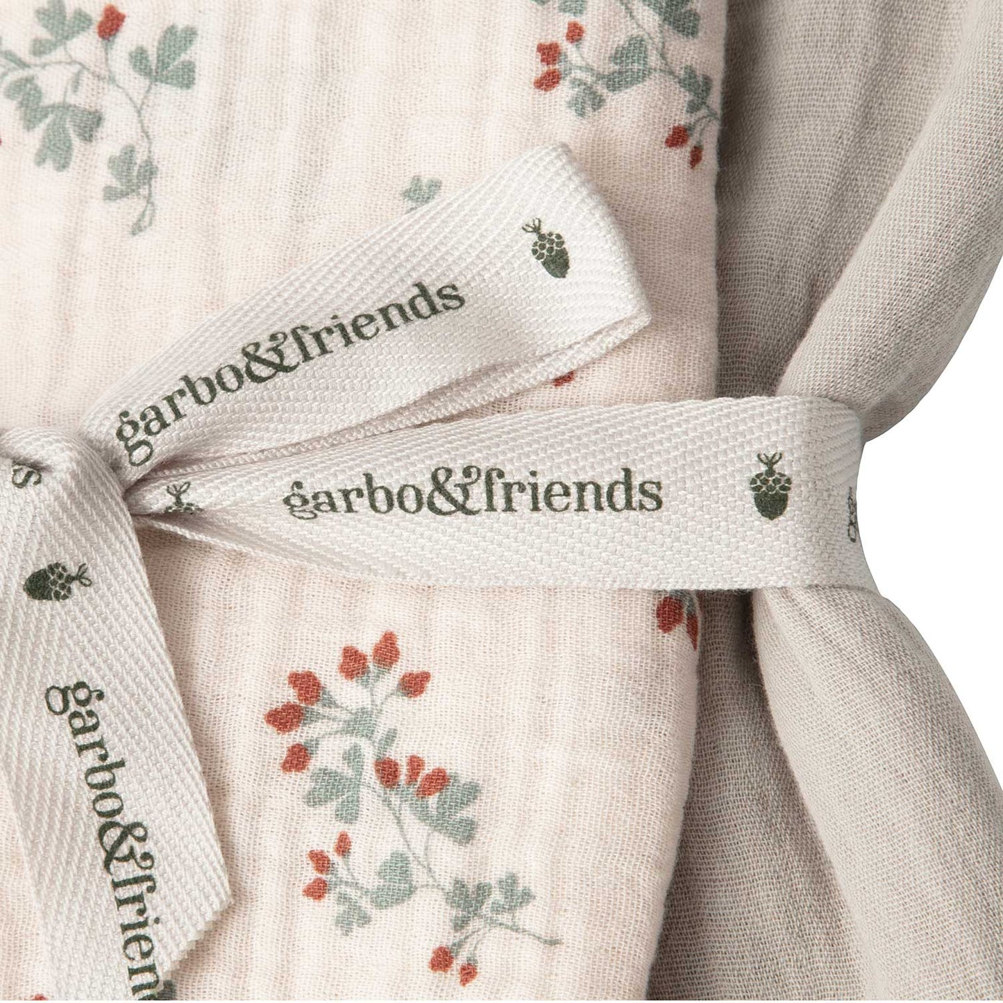 Garbo&Friends Clover Muslin Small Blankets (Set of 2)