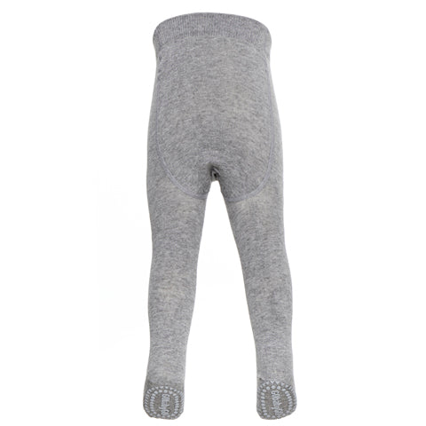 GOBABYGO Crawling Tights Grey Melange