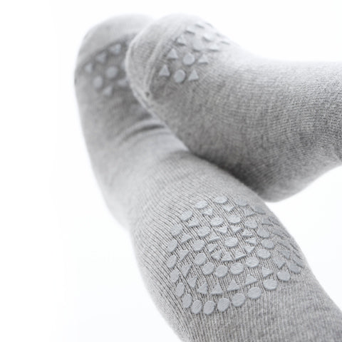 GOBABYGO Crawling Tights Grey Melange