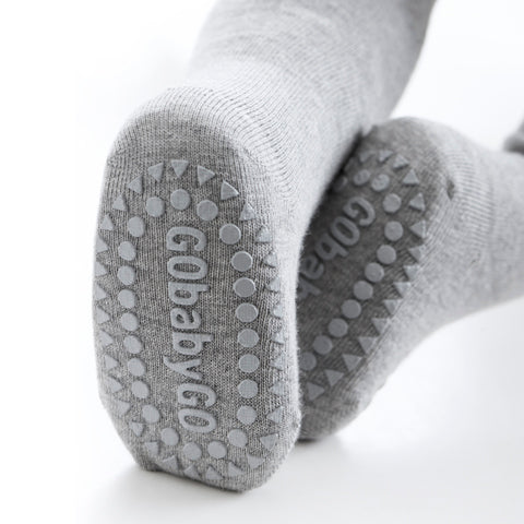 GOBABYGO Crawling Tights Grey Melange