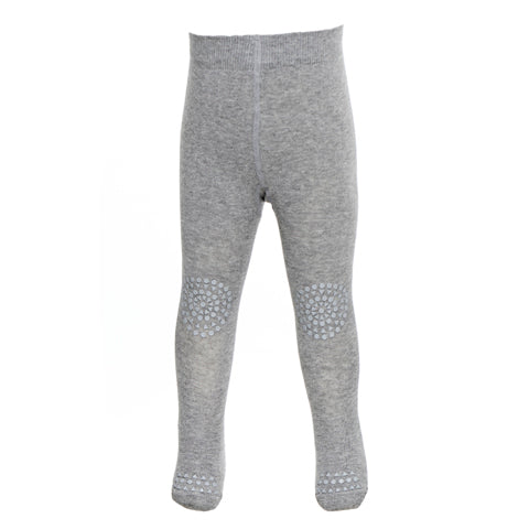 GOBABYGO Crawling Tights Grey Melange